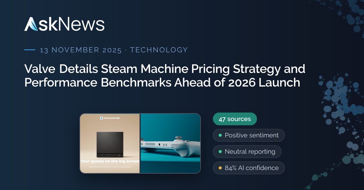 AskNews | Valve Details Steam Machine Pricing Strategy and Performance ...